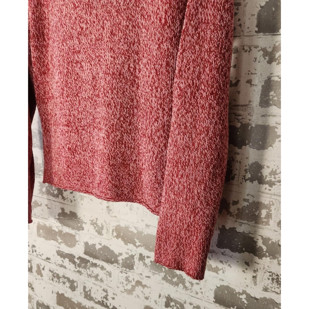 J. Jill Marled Knit V-Neck Sweater Hong Kong Made Soft Blend Cozy Fall Style XS - Picture 14 of 16